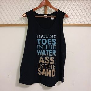 Toes in the Sand Tank Top